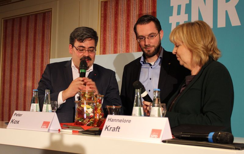 NRWIR IM EINSATZ VOR ORT mit Hannelore Kraft SPD BONN